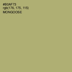 #B0AF73 - Mongoose Color Image