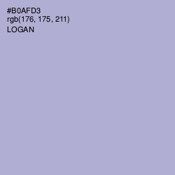 #B0AFD3 - Logan Color Image