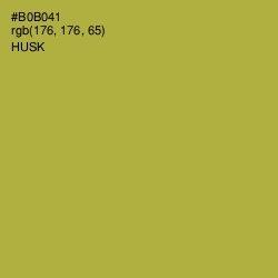 #B0B041 - Husk Color Image