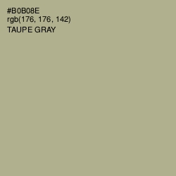 #B0B08E - Taupe Gray Color Image