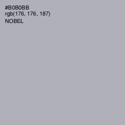 #B0B0BB - Nobel Color Image