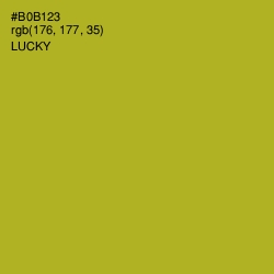 #B0B123 - Lucky Color Image