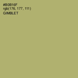 #B0B16F - Gimblet Color Image