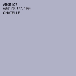 #B0B1C7 - Chatelle Color Image