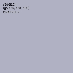 #B0B2C4 - Chatelle Color Image