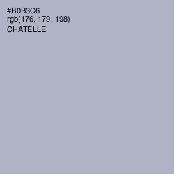 #B0B3C6 - Chatelle Color Image