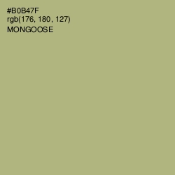 #B0B47F - Mongoose Color Image