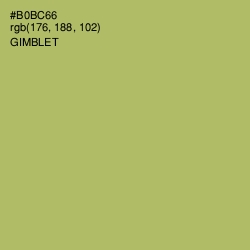 #B0BC66 - Gimblet Color Image
