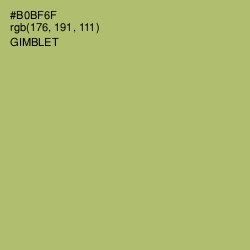 #B0BF6F - Gimblet Color Image