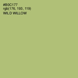 #B0C177 - Wild Willow Color Image