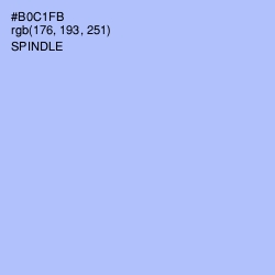 #B0C1FB - Spindle Color Image