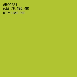 #B0C331 - Key Lime Pie Color Image