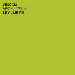 #B0C432 - Key Lime Pie Color Image