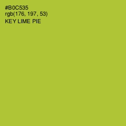 #B0C535 - Key Lime Pie Color Image