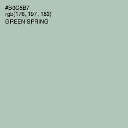 #B0C5B7 - Green Spring Color Image