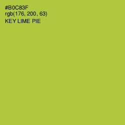 #B0C83F - Key Lime Pie Color Image