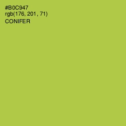 #B0C947 - Conifer Color Image