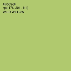 #B0C96F - Wild Willow Color Image