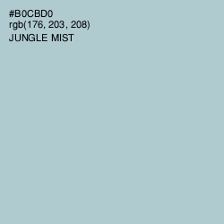#B0CBD0 - Jungle Mist Color Image