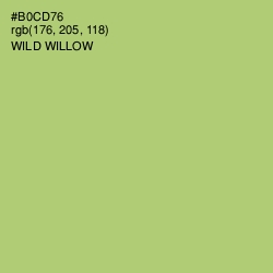 #B0CD76 - Wild Willow Color Image