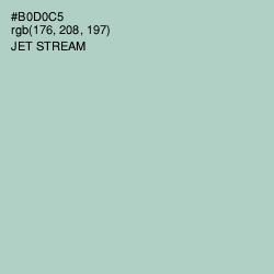 #B0D0C5 - Jet Stream Color Image