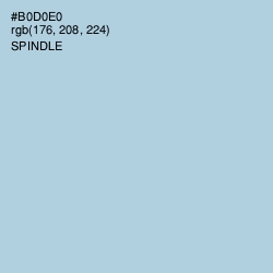 #B0D0E0 - Spindle Color Image