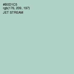 #B0D1C5 - Jet Stream Color Image