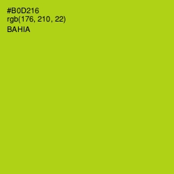 #B0D216 - Bahia Color Image