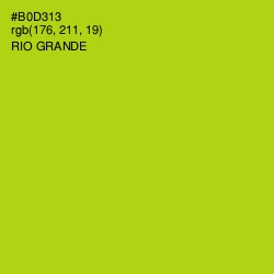 #B0D313 - Rio Grande Color Image