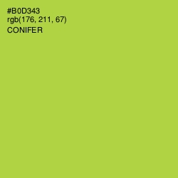 #B0D343 - Conifer Color Image