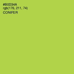 #B0D34A - Conifer Color Image