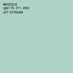 #B0D3C8 - Jet Stream Color Image