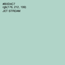 #B0D4C7 - Jet Stream Color Image