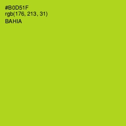 #B0D51F - Bahia Color Image