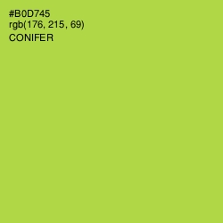 #B0D745 - Conifer Color Image