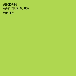 #B0D750 - Conifer Color Image