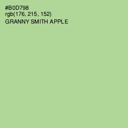 #B0D798 - Granny Smith Apple Color Image