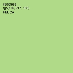 #B0D988 - Feijoa Color Image