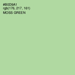 #B0D9A1 - Moss Green Color Image