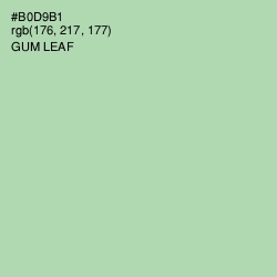 #B0D9B1 - Gum Leaf Color Image