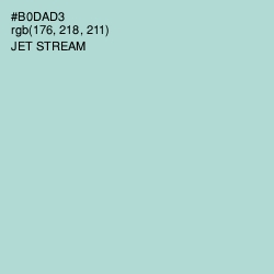 #B0DAD3 - Jet Stream Color Image