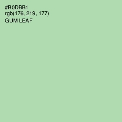 #B0DBB1 - Gum Leaf Color Image