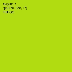 #B0DC11 - Fuego Color Image