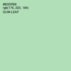 #B0DFB8 - Gum Leaf Color Image