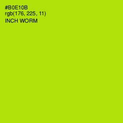 #B0E10B - Inch Worm Color Image