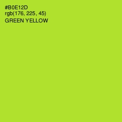 #B0E12D - Green Yellow Color Image
