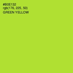 #B0E132 - Green Yellow Color Image