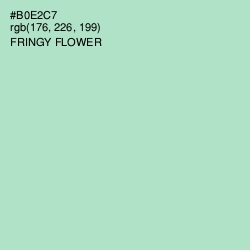 #B0E2C7 - Fringy Flower Color Image