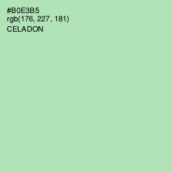 #B0E3B5 - Celadon Color Image