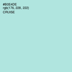 #B0E4DE - Cruise Color Image
